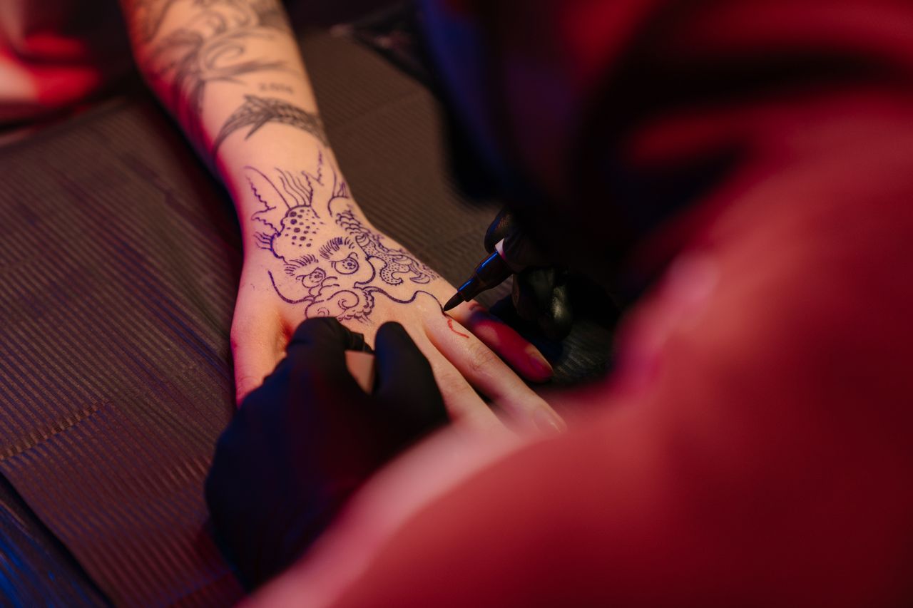 Tattoo before reference